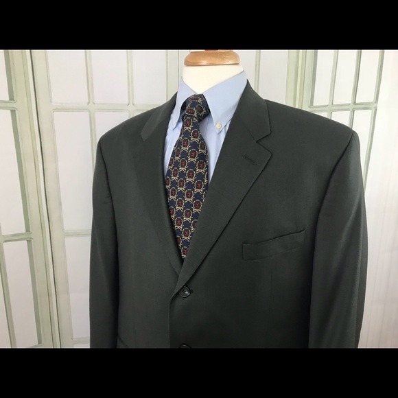 Ralph Lauren Men’s 46R Wool Sport Coat 3 Button - Picture 2 of 8